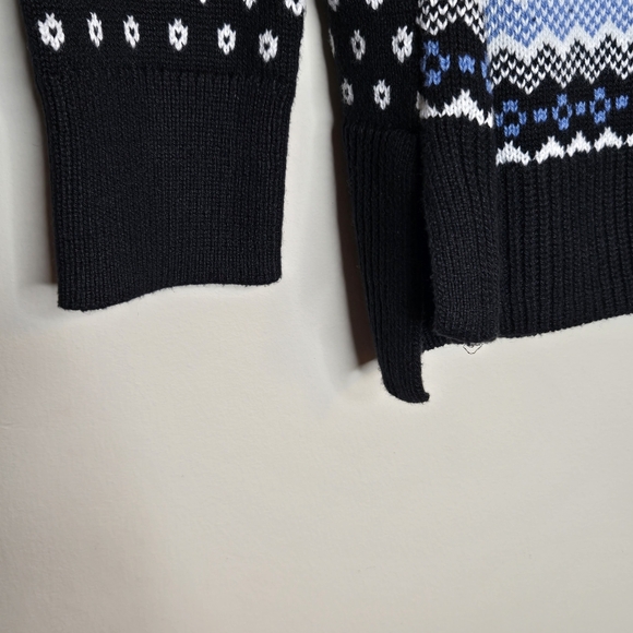 T by Talbots Fair Isle Mockneck Sweater Cozy Thermolite Blend Fair Isle 2024 - Picture 6 of 12